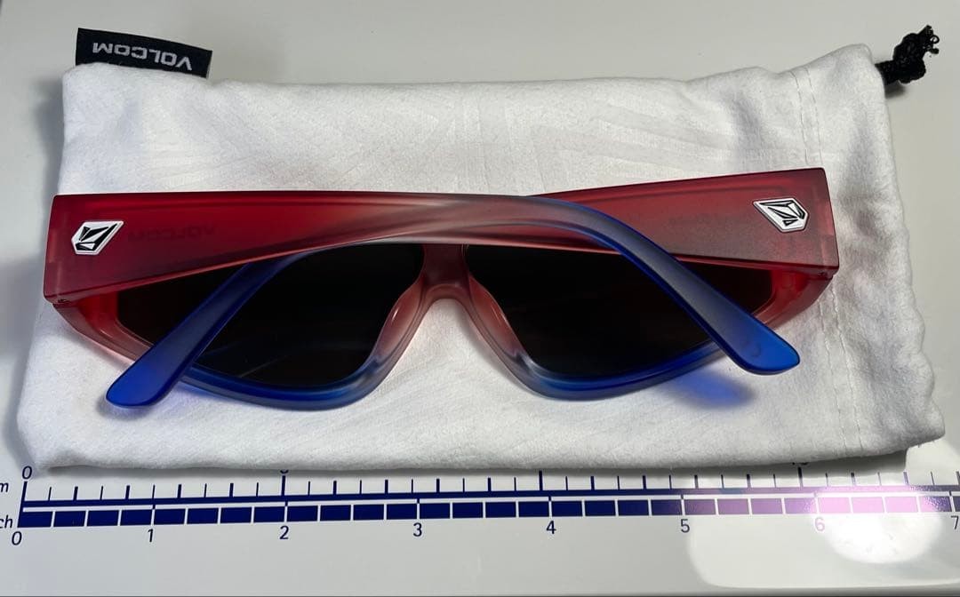 Volcom Red Blue Sports Sunglasses
