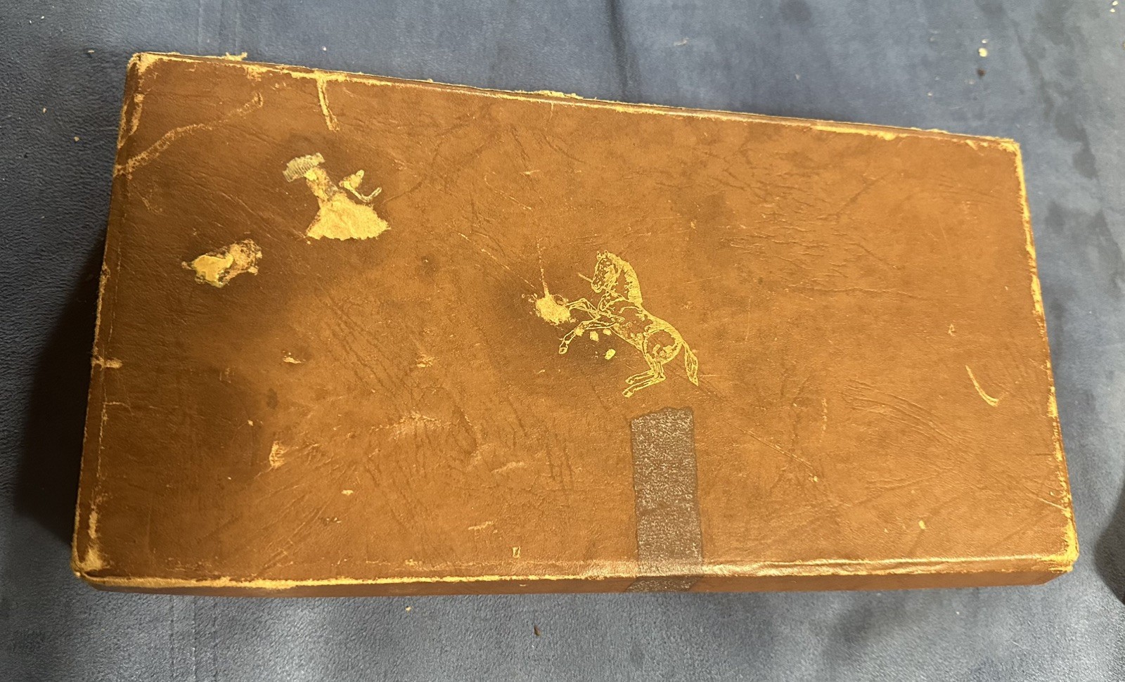 Vintage Colt Factory Brown Pistol Box –Early Original