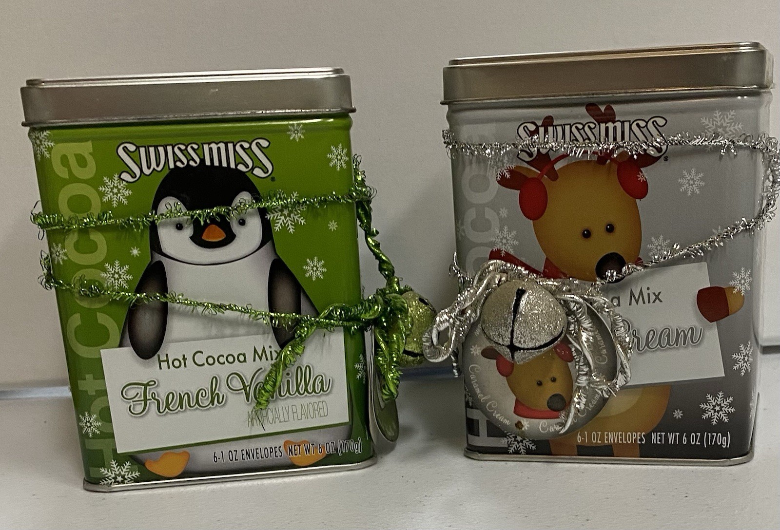 2015 Swiss MISS Empty TINS Christmas PATTERNS
