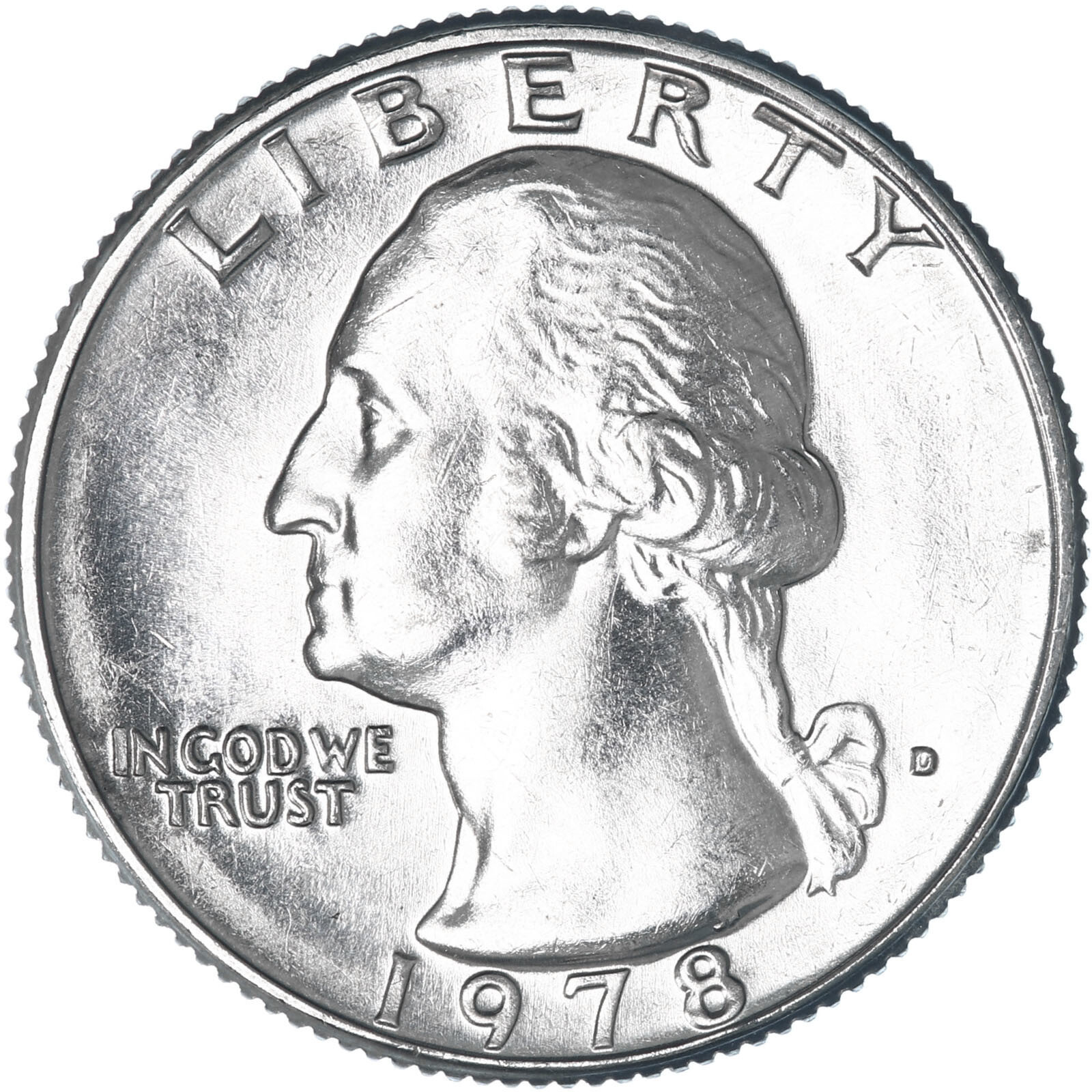 1978 D Washington Quarter BU US Coin