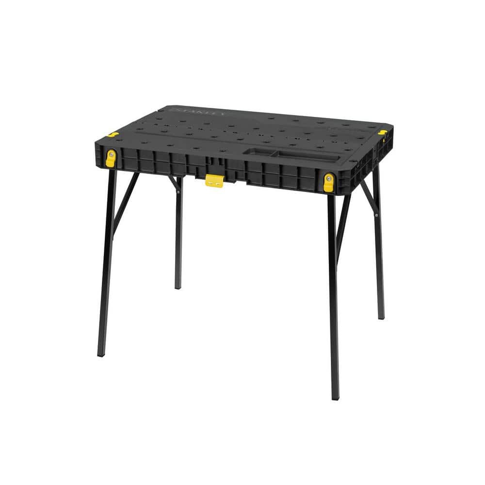 Stanley Fold Up Workbench 33.5 x 23.5 in Portable Compact STST11552 Workshop
