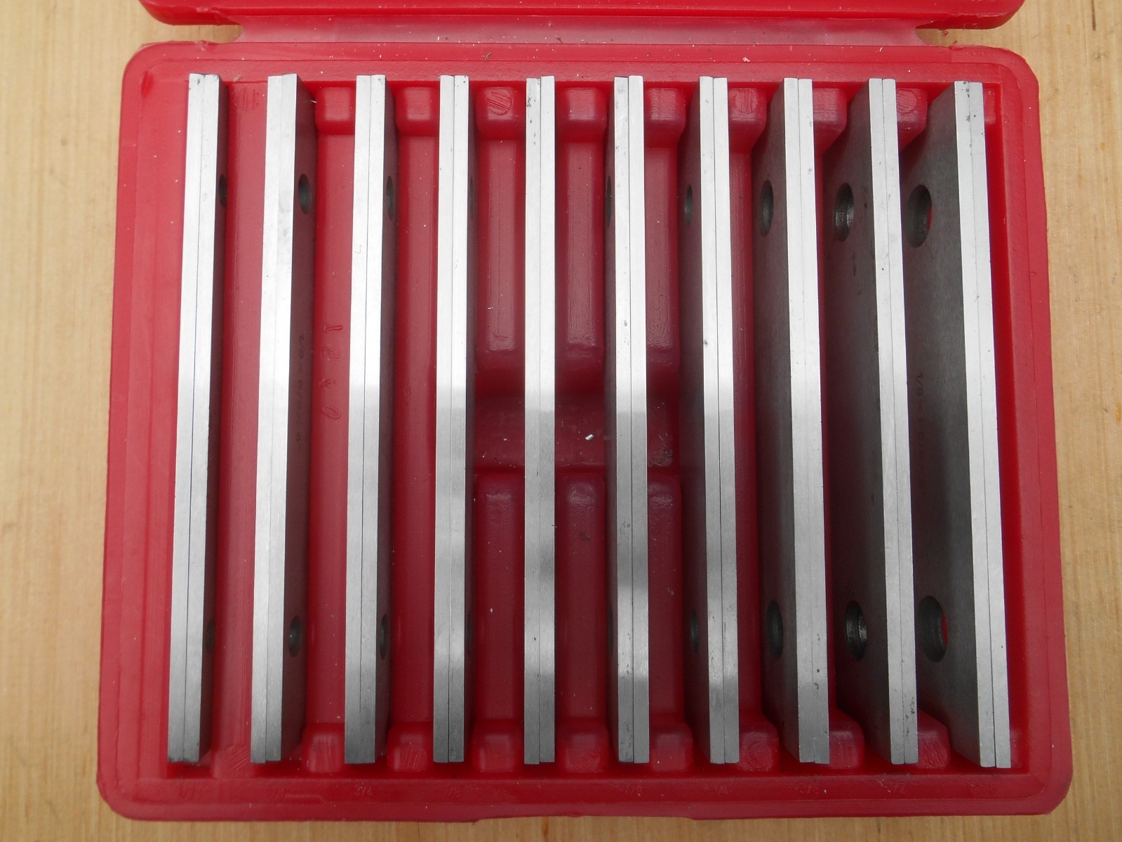 MHC 637-7030 Thin Precision Parallel Set 1/8" | 10 Matched Pairs (20 Pcs)