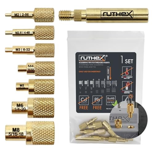 7x Soldering Tips/Heat Set Insert Tips - for Adapter 900M + Insert Tip Set V3