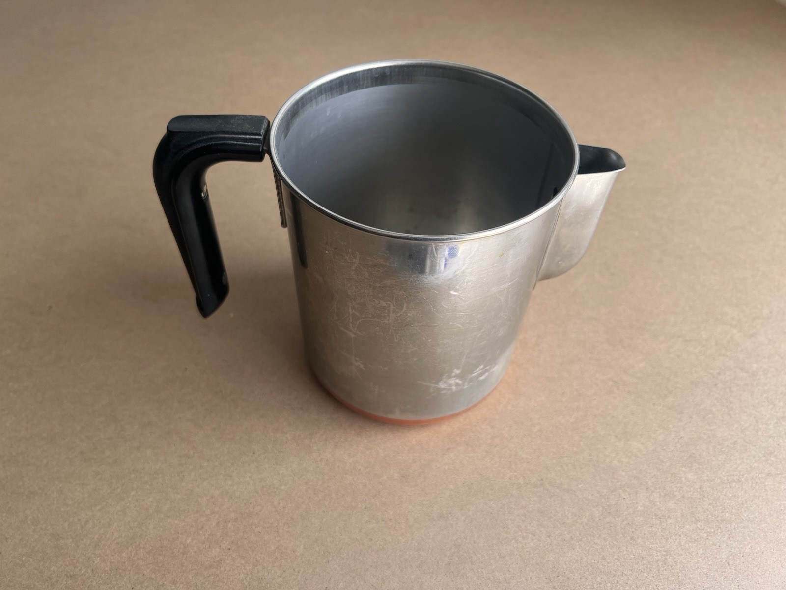 Revere Ware Percolator Coffee Pot 1801 Copper Bottom Stainless Steel Bottom Only