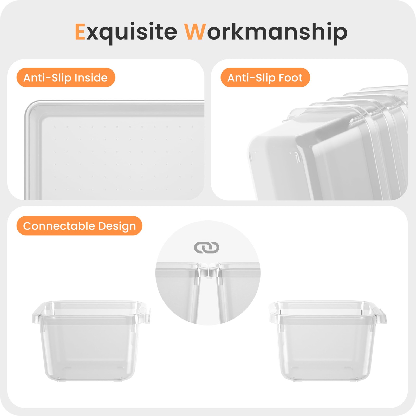 A-LuGei 【Military Grade】 Drawer Organizer,【𝟱𝗦𝗶𝘇𝗲】 Makeup organizer,