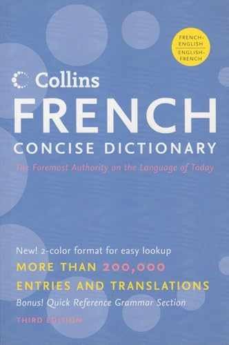 Collins French Concise - Paperback, by HarperCollins Publishers - Very Good j
