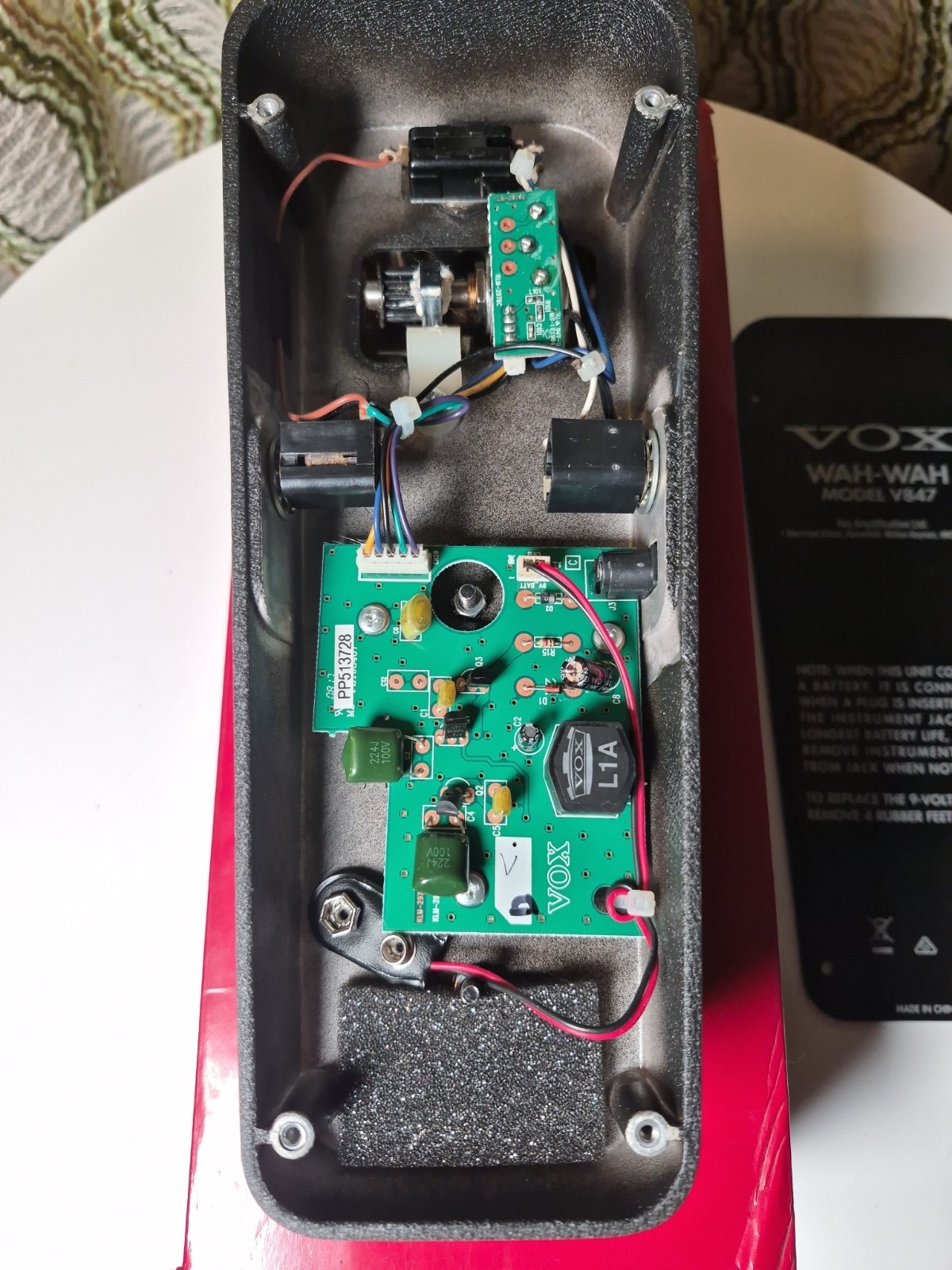 Vox V847A Wah Guitar Effects Pedal - in excellent condition.