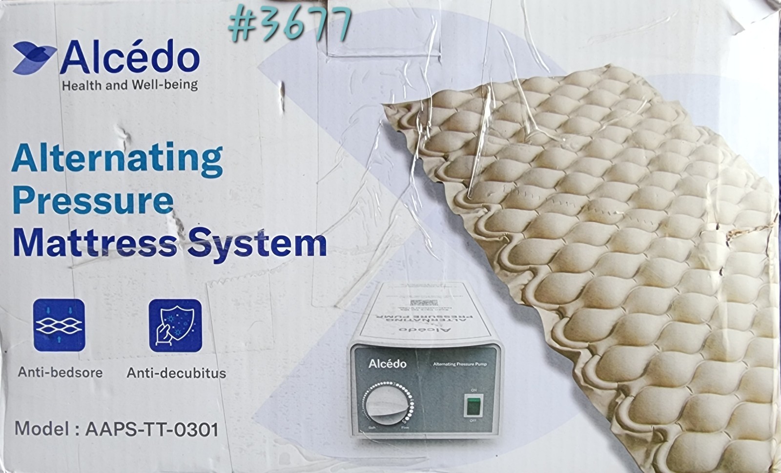 Alternating Pressure Mattress System Home/Hospital Medical Mattress Pad Topper