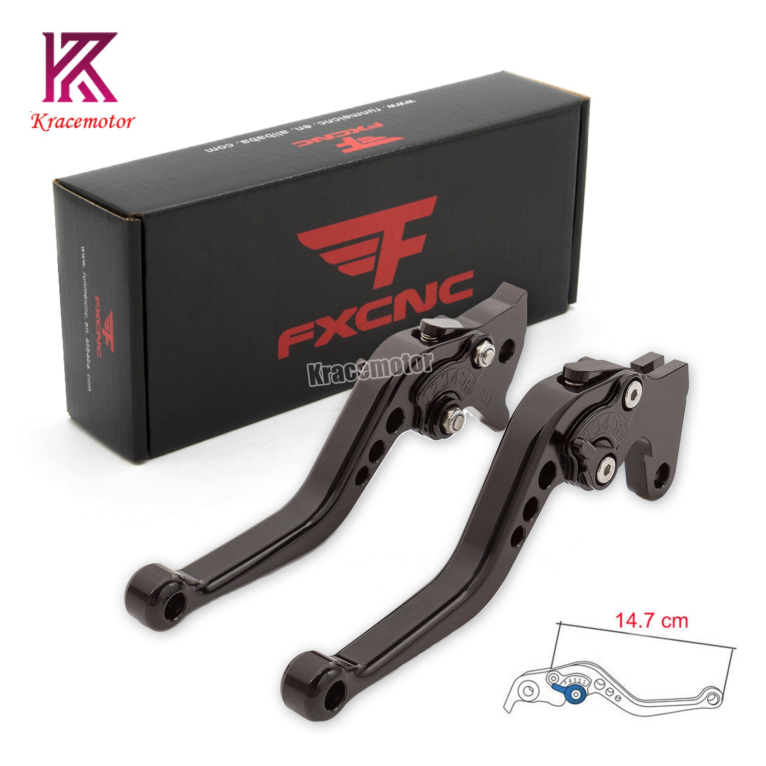 For Kawasaki ZX1400 ZX14R ZZR1400 GTR1400 2007 2008-2017 CNC Clutch Brake Levers