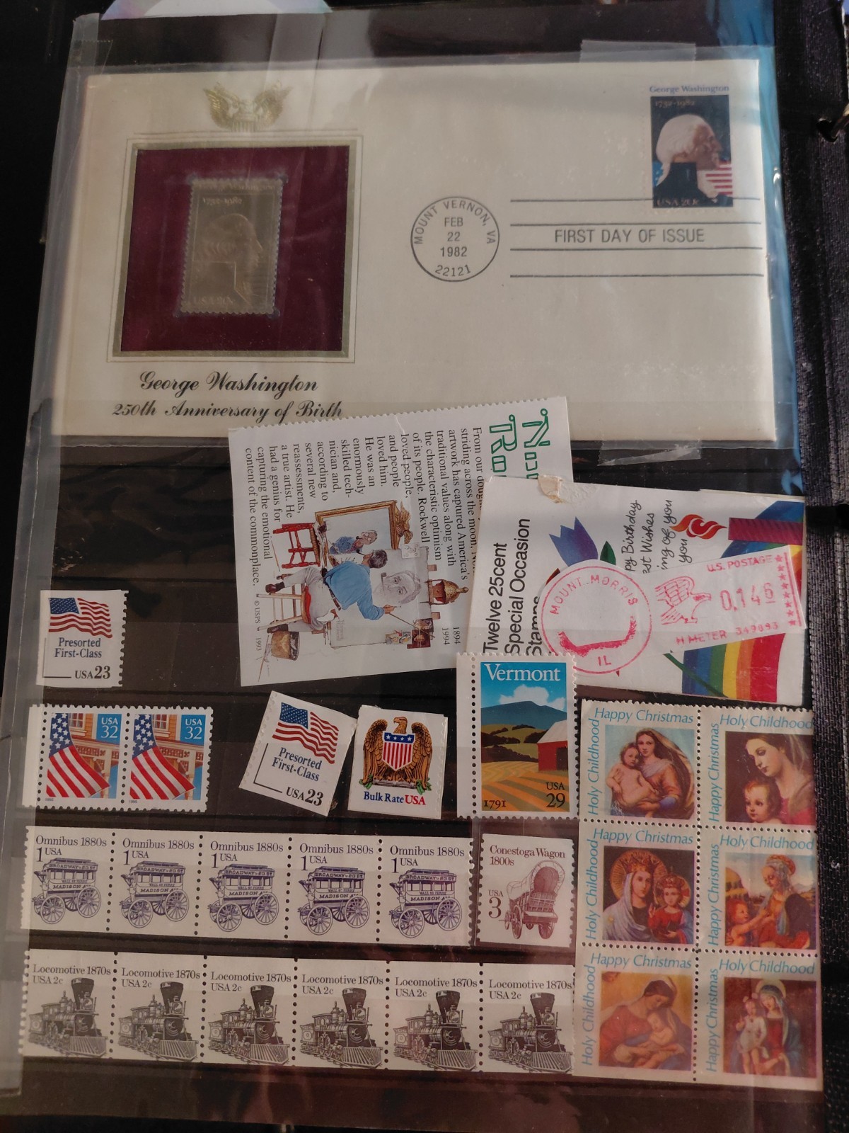 Vintage Stamp Collection. Rare! Please read description. Mint condition.