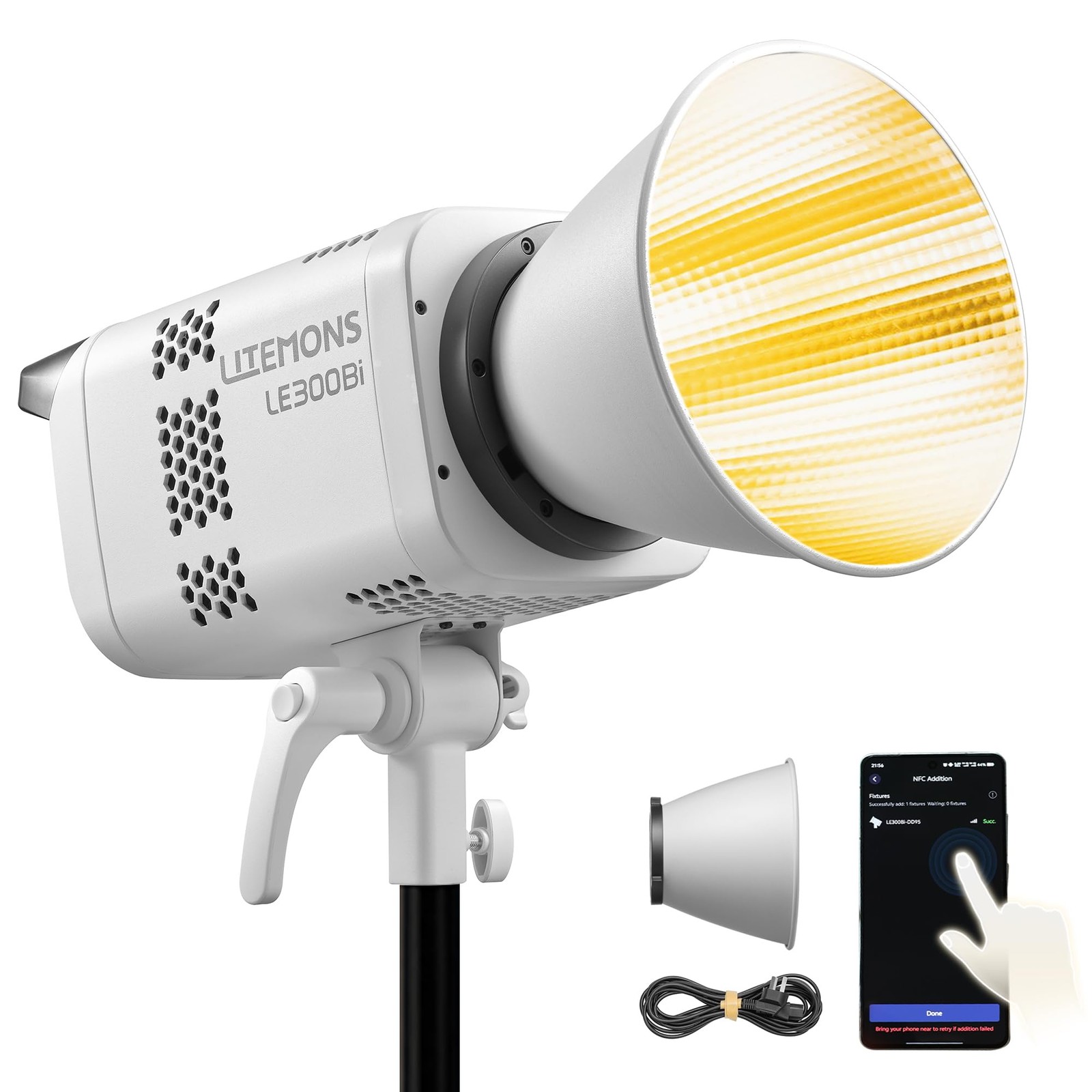Godox Litemons LE300Bi COB Led Video Light,320W Power,2800-6500K White