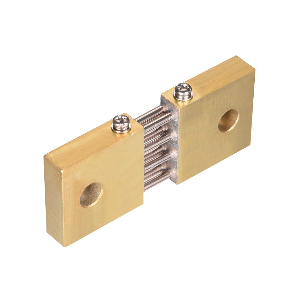 uxcell Shunt Resistor 750A 75mV for DC Current Ammeter Analog Panel Meter...
