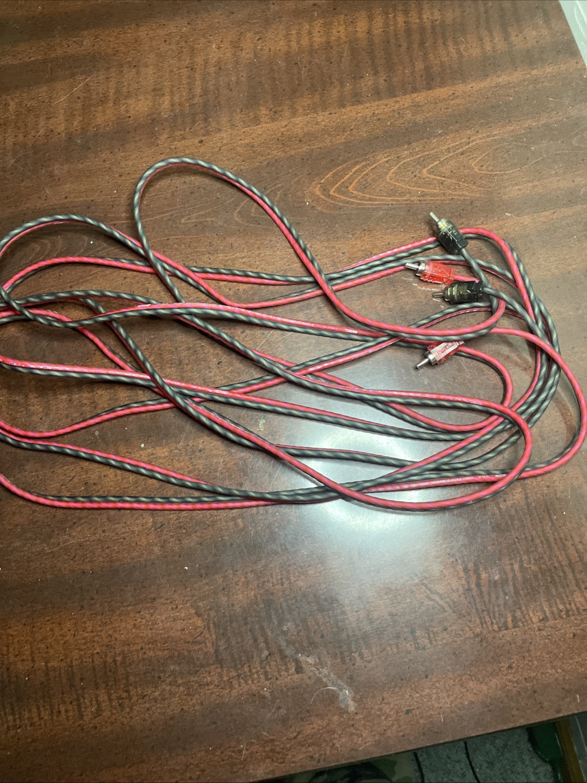 DS18 12 ft 2 Channel Shielded Twisted Interconnect RCA Audio Cable Amp Cables