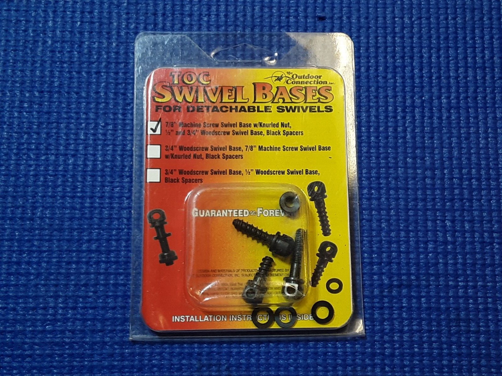 TOC Swivel Bases For Detachable Swivels 7/8" BO-5