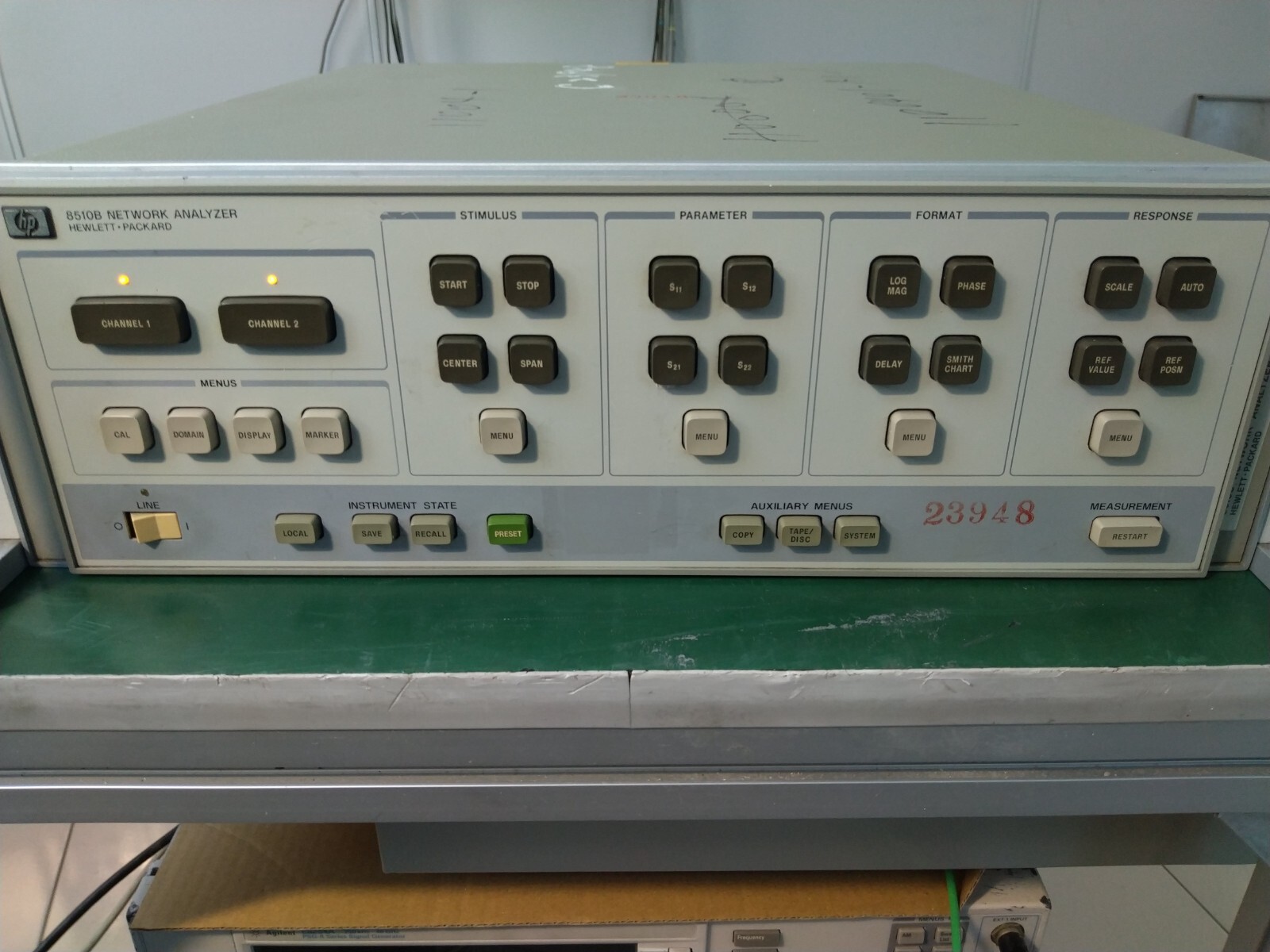 HP Agilent 8510B (85102B) Network Analyzer _3624