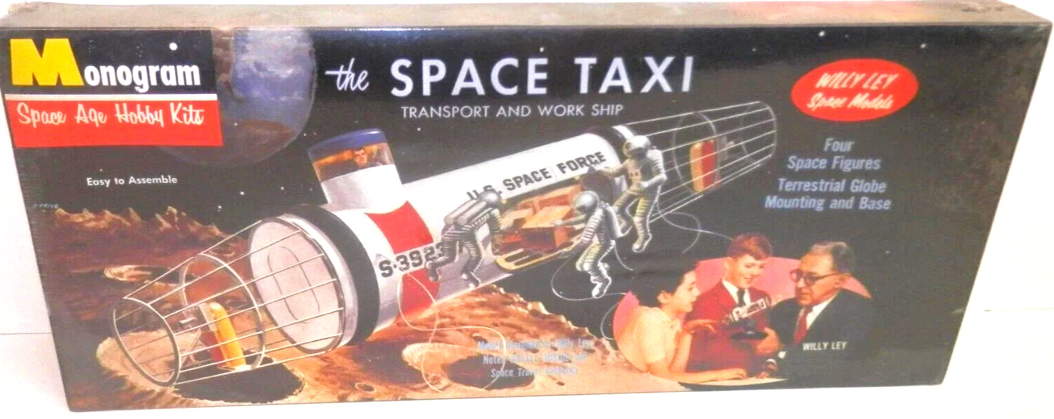 Monogram #0194 Willy Ley Space Model The Space Taxi NEW IN FACTORY SEALED BOX