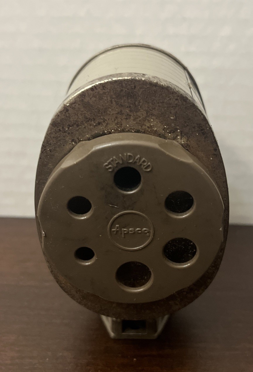 Vintage Apsco Giant Manual Pencil Sharper 1940s School Sharpener