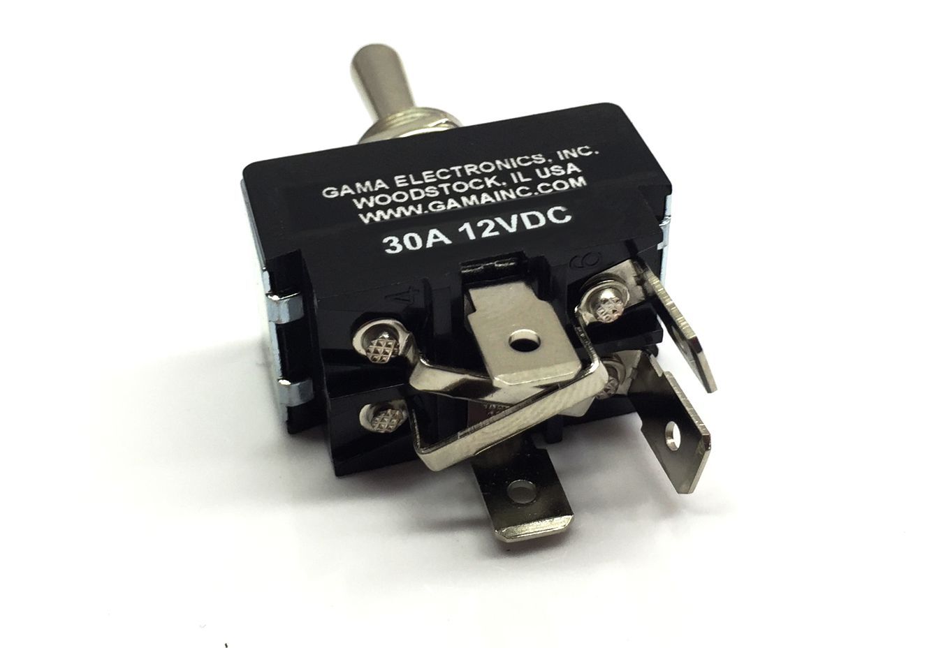 30 Amp Toggle Switch Polarity Reverse DC Motor Control - Momentary