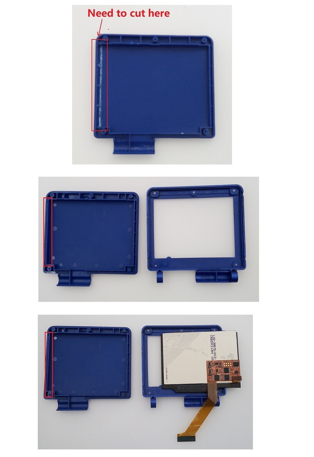 Game Boy Advance SP AGS 101 Backlight LCD Mod Kit For 001 & 101