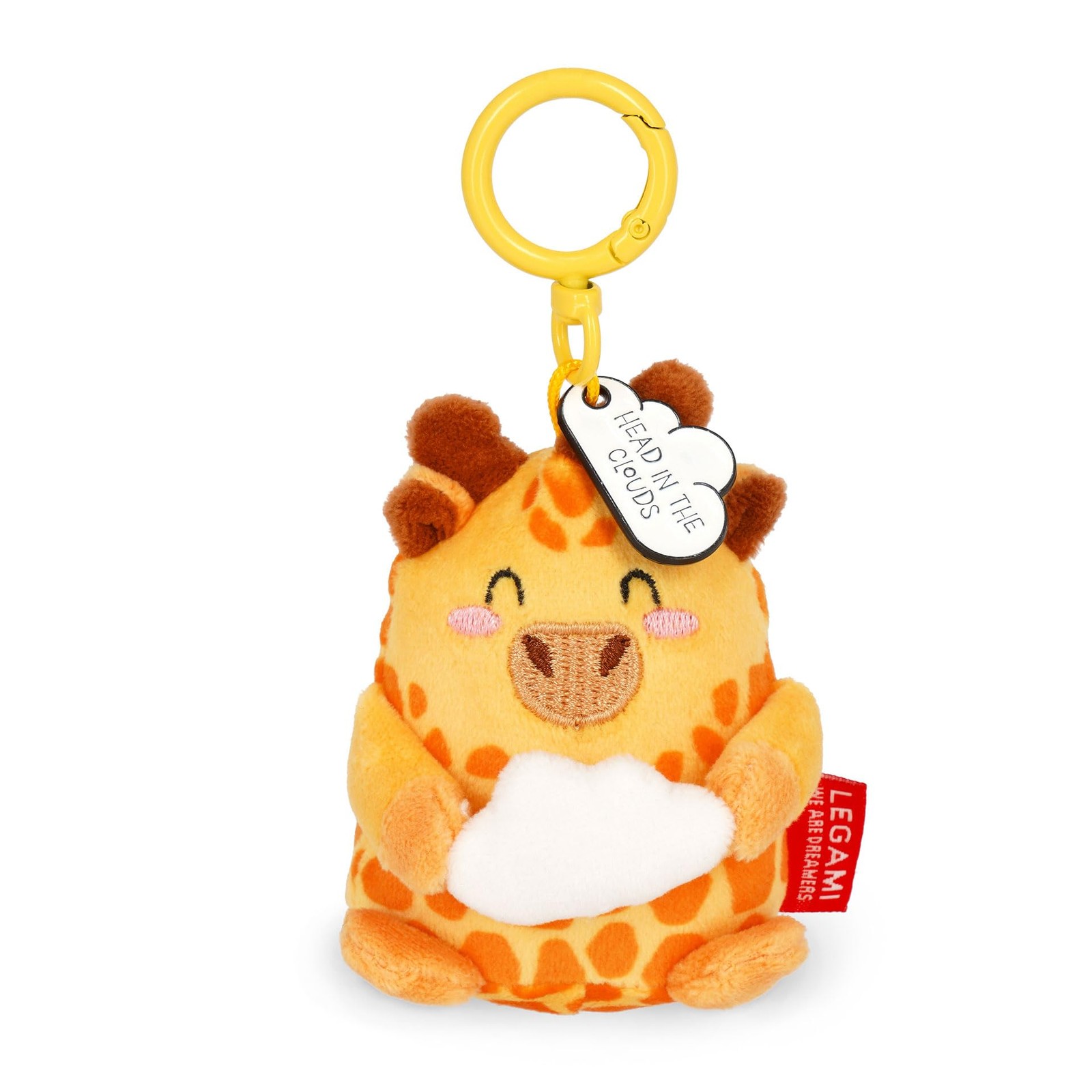 LEGAMI Unisex Portachiavi Con Peluche Key Chain (pack of 1) S Yellow