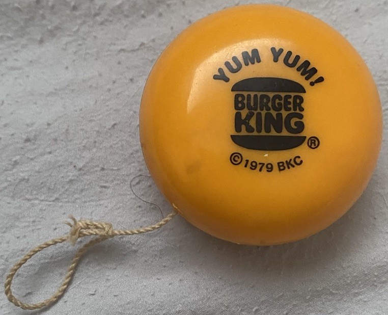 Vintage 1979 Burger King Duncan Imperial Yum Yum YoYo Made In The USA