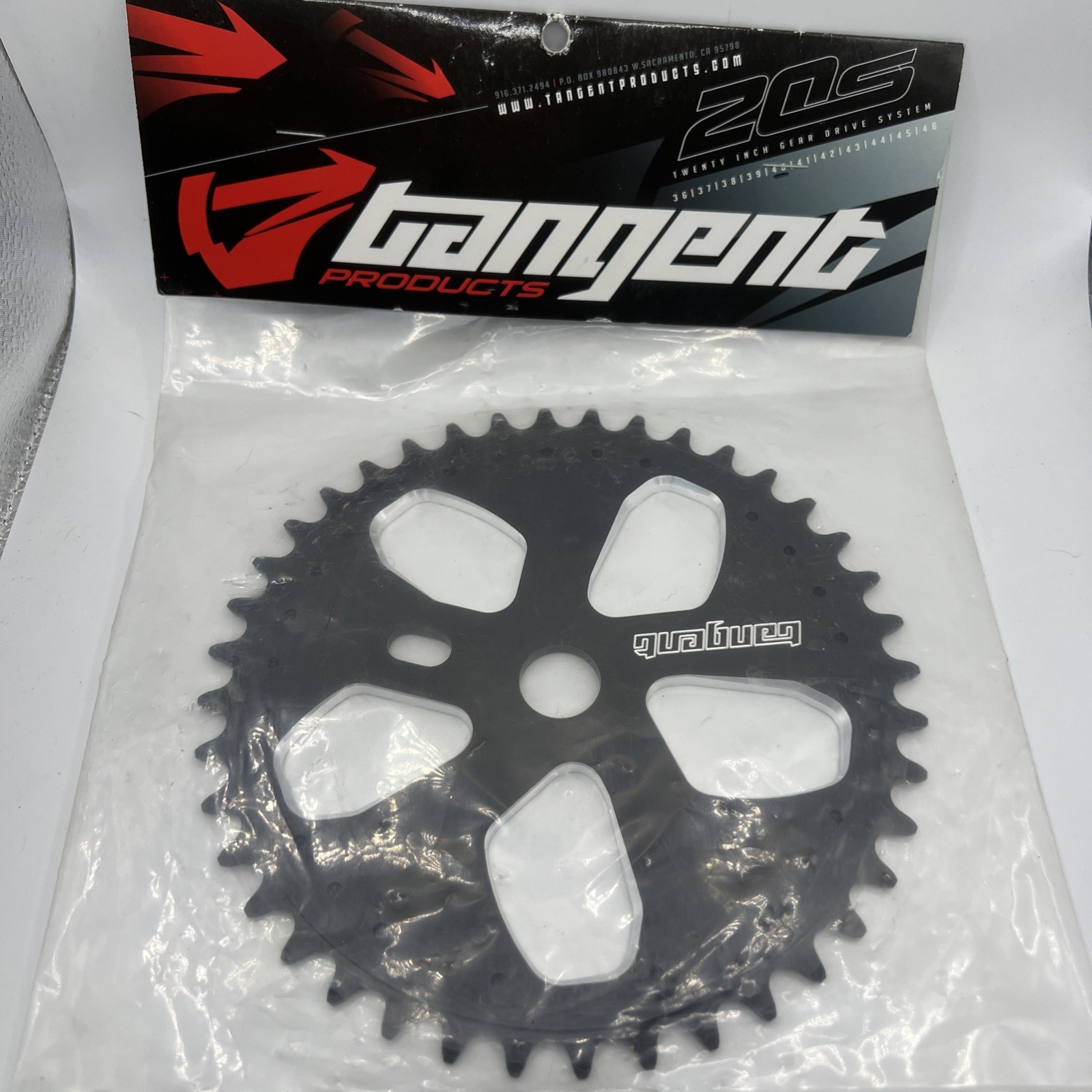 Tangent 40T Chainring Black