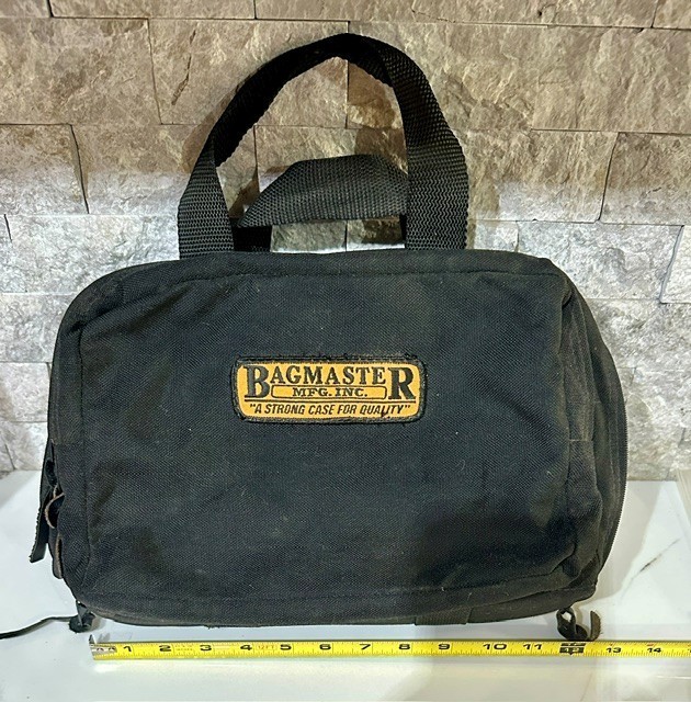 Bagmaster Pistol Range Bag With Mag Slots 12" X 10"