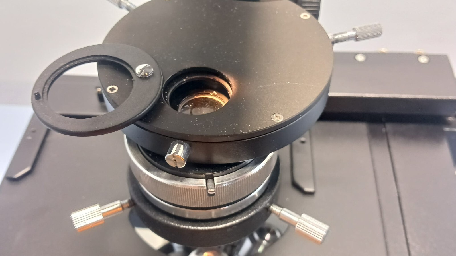 Jenco Binocular Inverted Compound Microscope w/ 10X 25X 40X Objective Lens