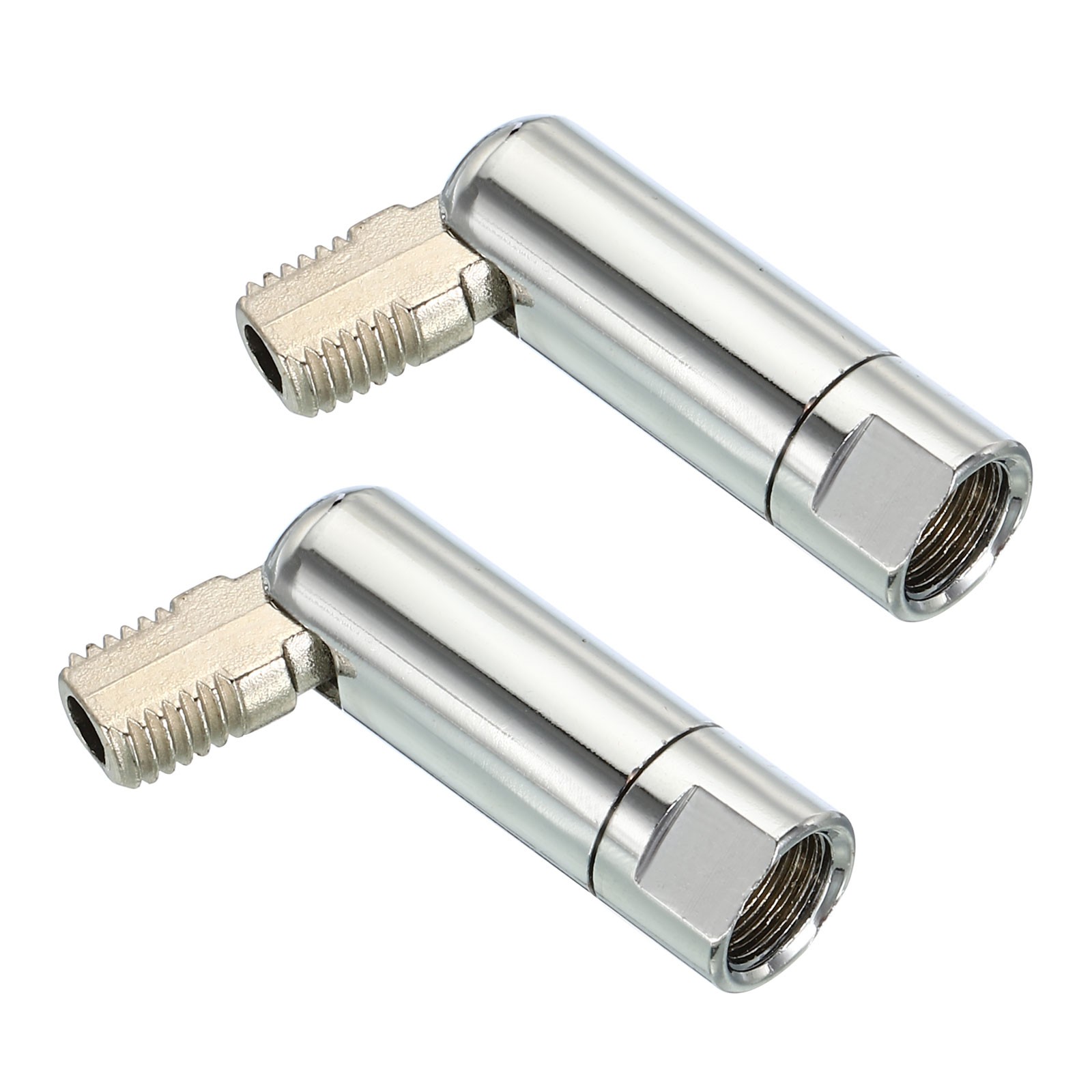 2Pcs 180/350 Degree Sloped Ceiling Light Adapter M8 Thread Chrome