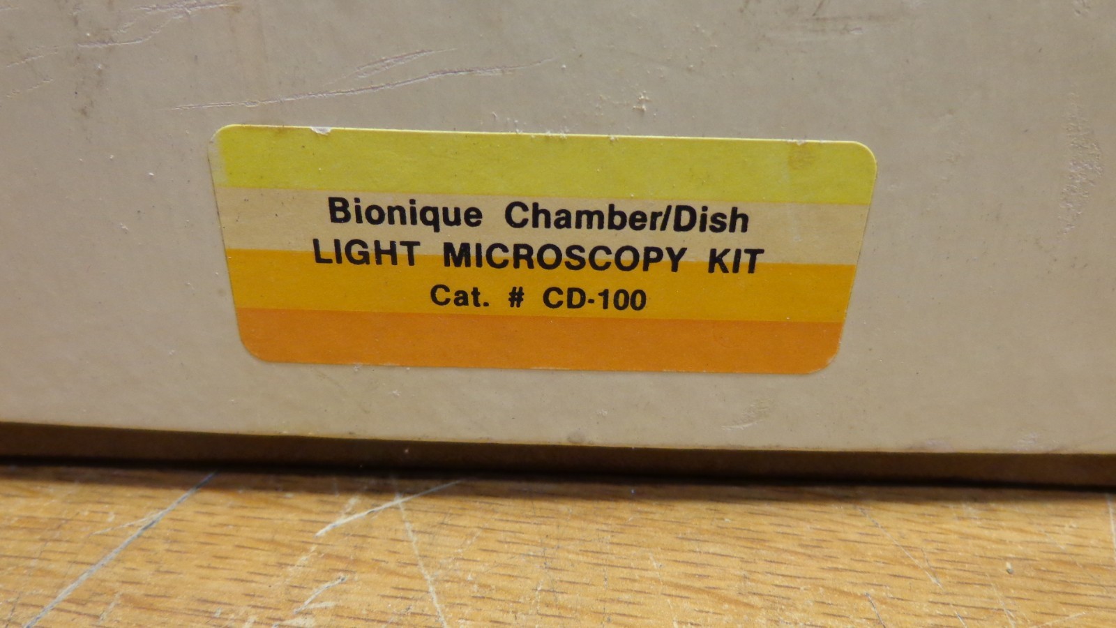 bionique chamber/Dish cd-100 Light microscopy kit