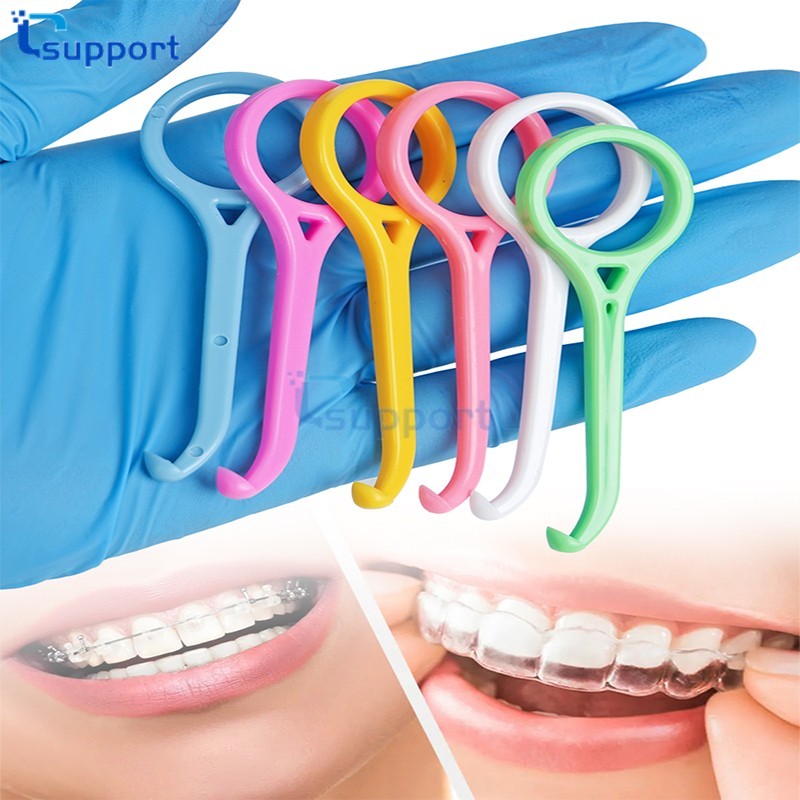 10 Dental Orthodontic Removal Hook Tool Aligner Remover Remove Invisible Braces
