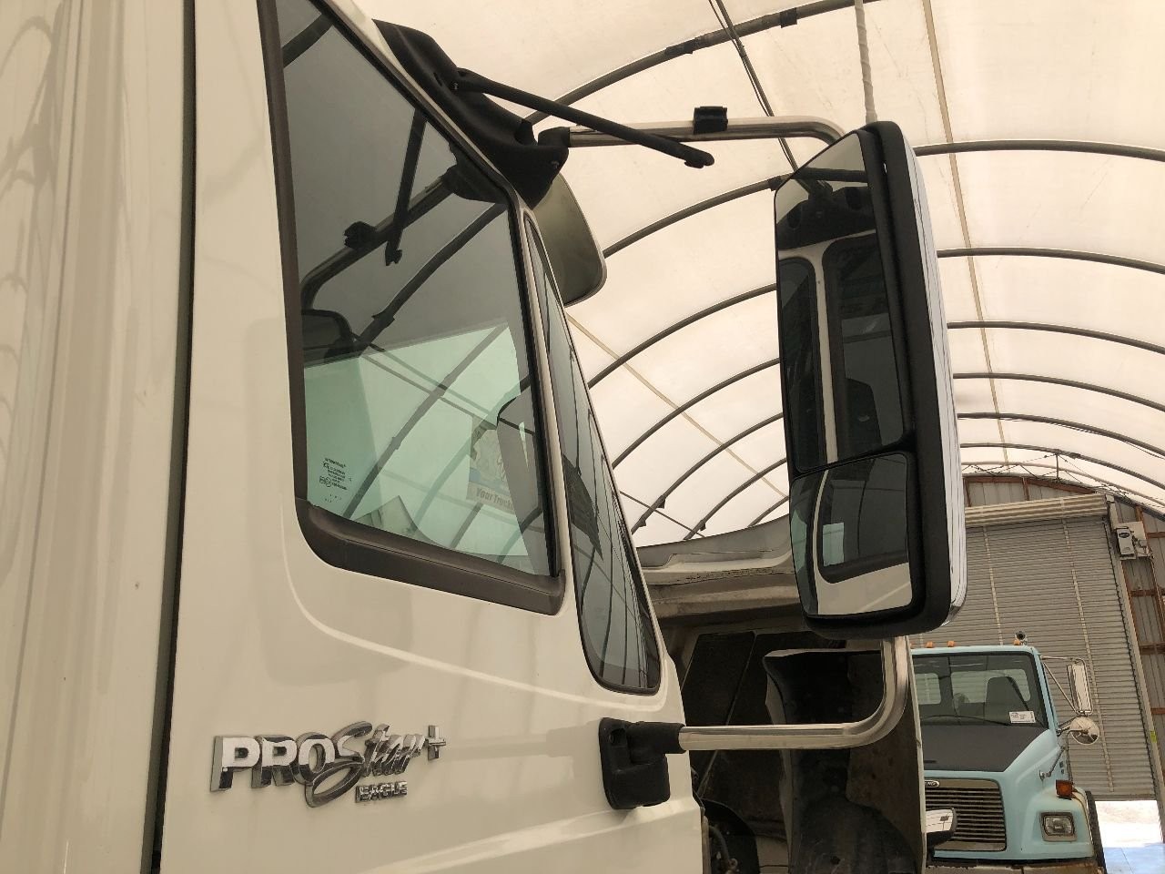 2007-2018 International PROSTAR POLY/CHROME Right/Passenger Door Mirror - Used
