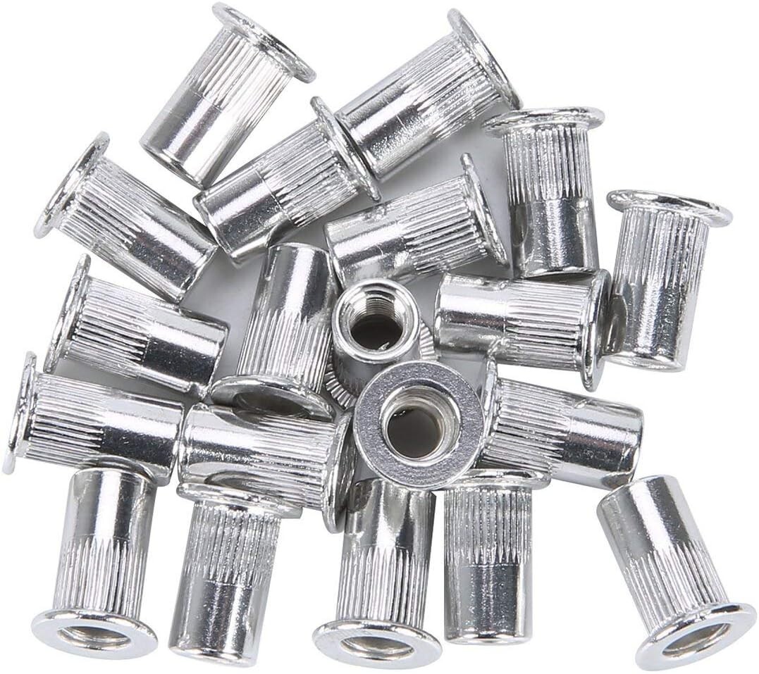 86Pc Threaded Nut Rivet Gun Insert Tool Riveter Rivnut Setter Riveting Kit M3-M8