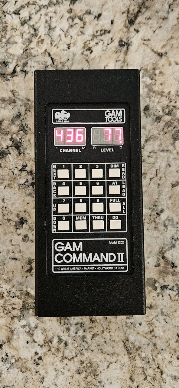 Gam Tools Gam Command II Model 3202 Handheld Controller