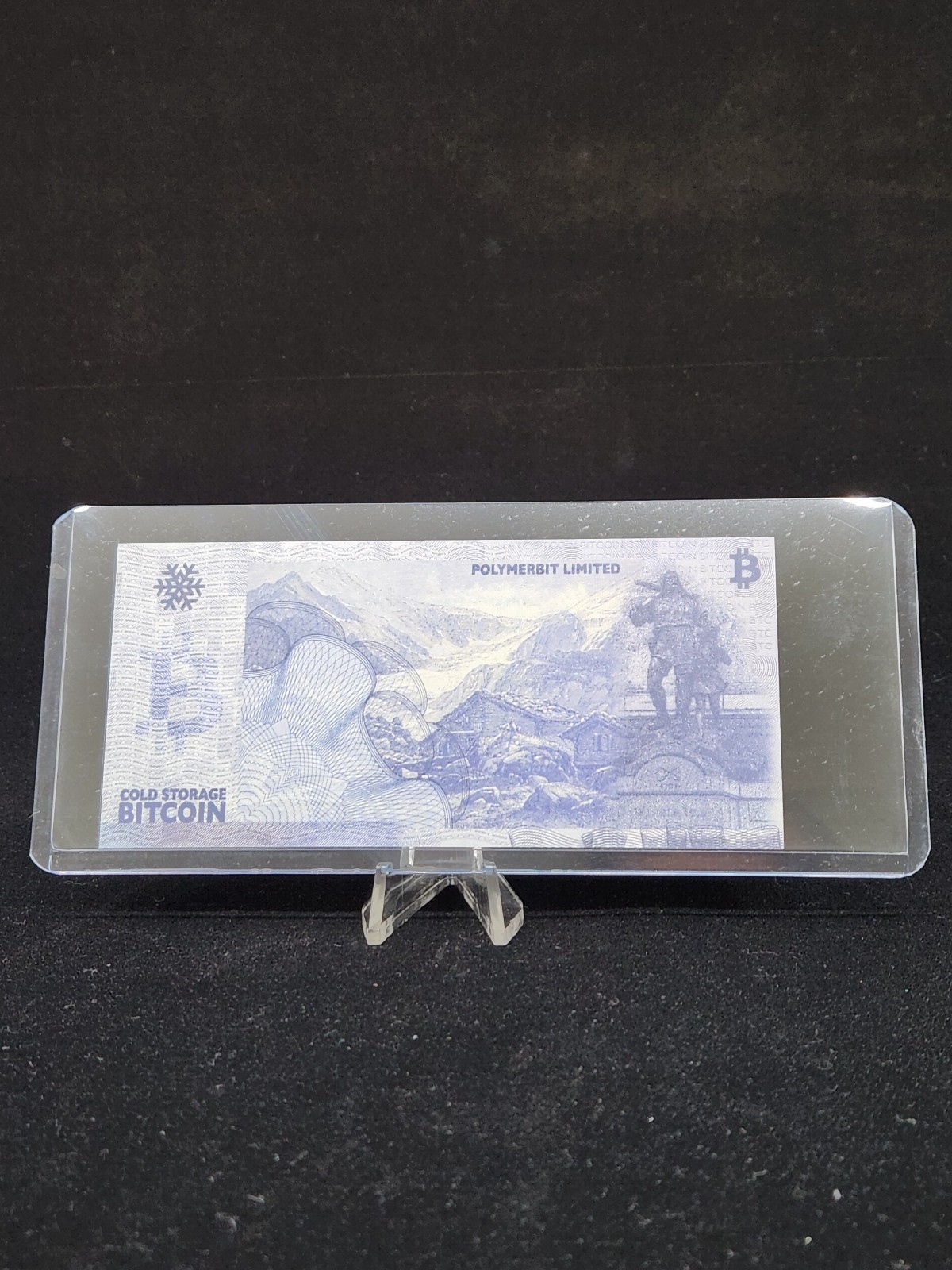 Polymerbit A038 "Matterhorn" Mystery 3 Bitcoin cold storage note - Unfunded
