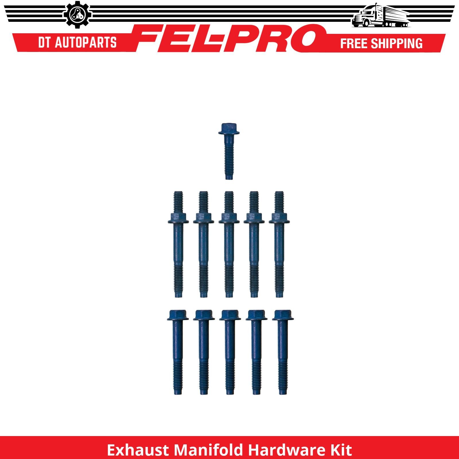 For 1990-1997 Ford F-350 7.5L V8 Exhaust Manifold Hardware Kit Fel-Pro 1991 1992