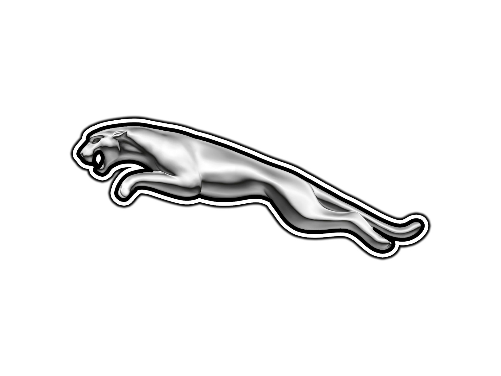 Jaguar Car Logo #2 Sticker Waterproof Vinyl Decal Die-Cut Laptop Car