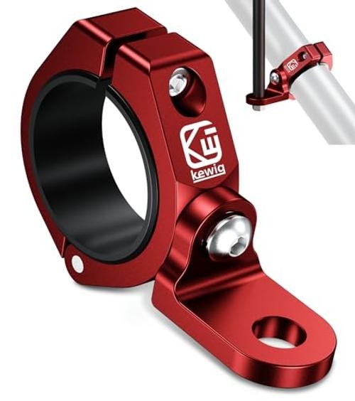1 PC UTV Whip Light Mount, LED Light Bar Mounting Bracket, Red | Sturdy