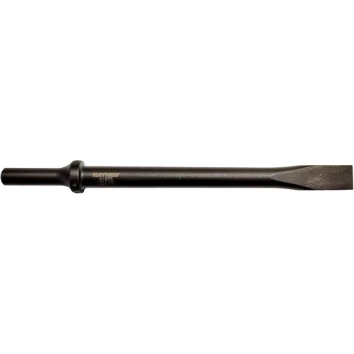 Mayhew Steel 31973 Pneumatic Cold Chisel, 5/8 Inch x 8 Inch, 0.401 Shank, Black