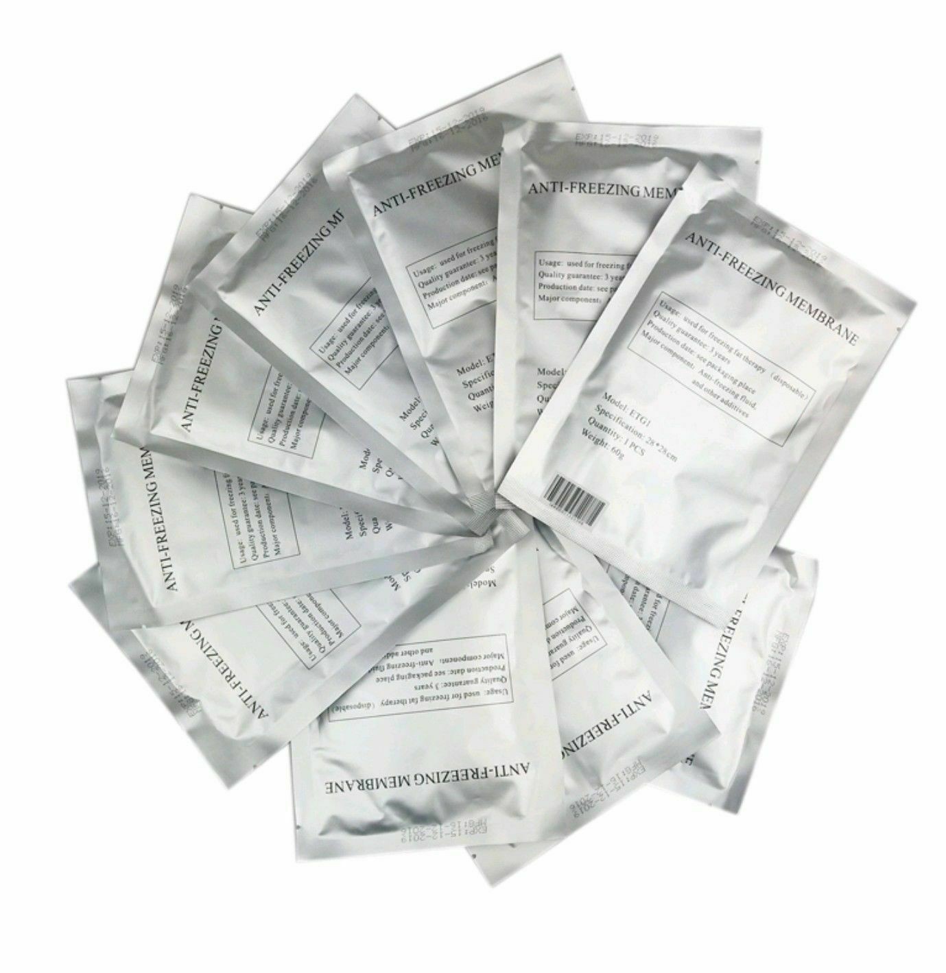 Hot Sale 10/20Pc S/M/L Size Cold Membrane Pads 30 x 27cm for Cold Beauty Machine
