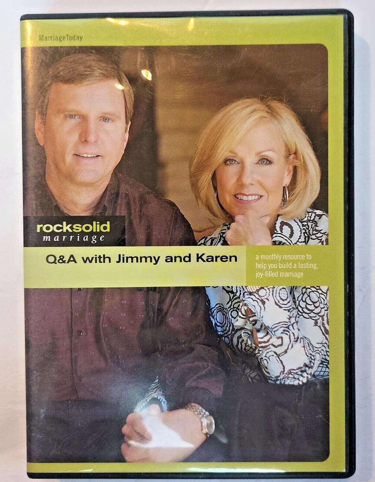 Rocksolid Marriage Audio CD Jimmy Evans Questions & Answers for Men & Women
