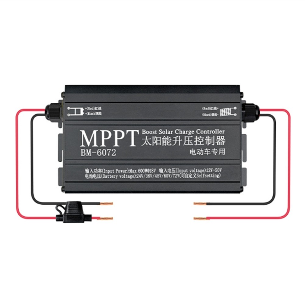 BM6072 600W MPPT Boost Solar Controller for 24V 36V 48V 60V 72V Battery1169