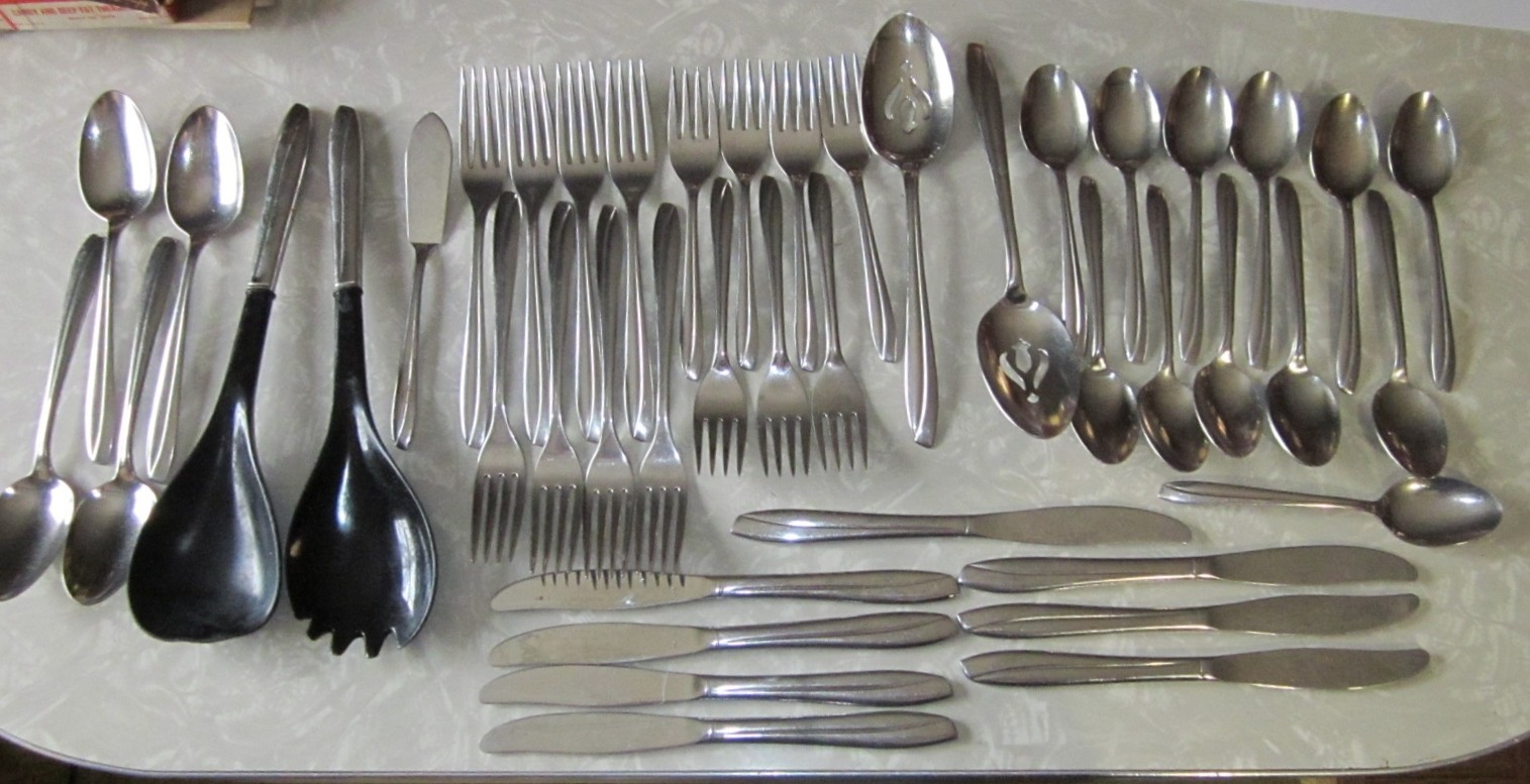 Circa 1958 International Silver American Stainless FINLANDIA Set 44 Pieces