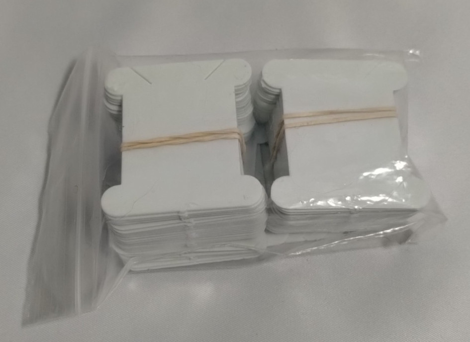 Plastic Floss Bobbins 50 Pkg Cross Stitch Embroidery Thread Organizer Storage