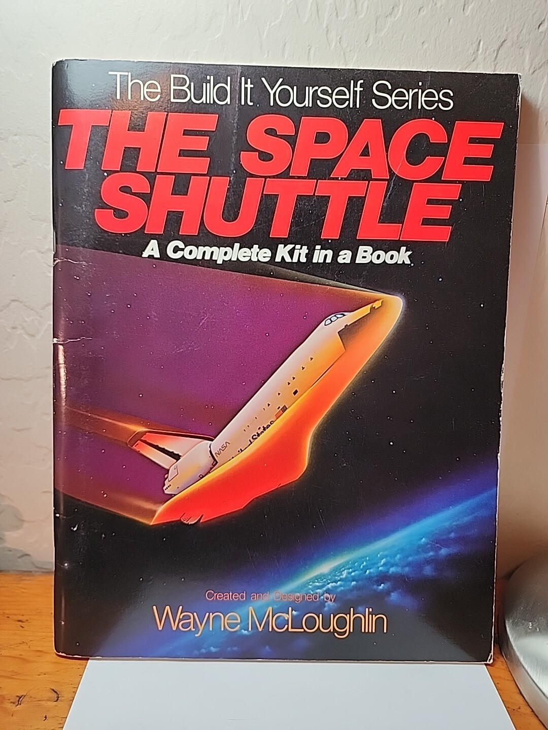 1982 Space Shuttle Build it Yourself Series a Complete Kit In A Book JBX53