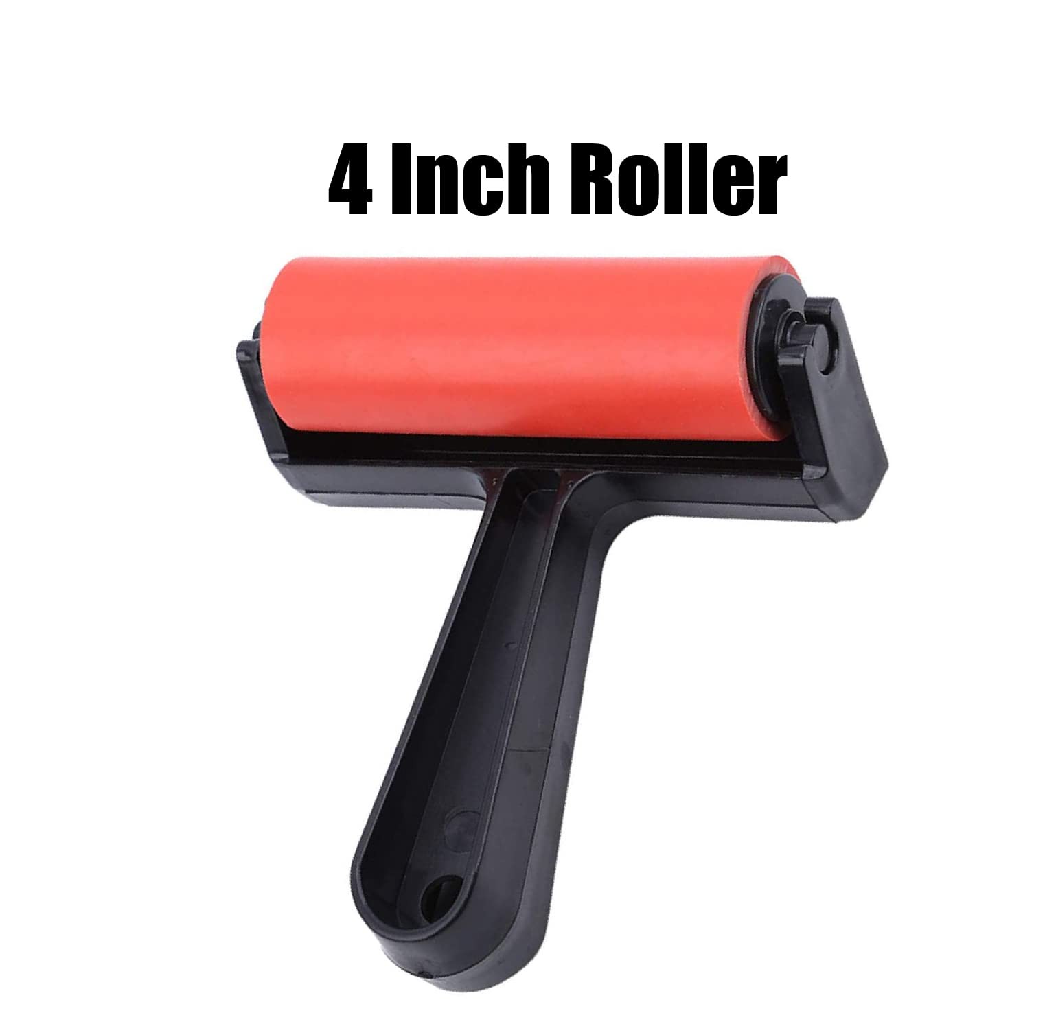Rubber Roller Brayer Tool Vinyl Printmaking Stamping Cardmaking 4 Inch