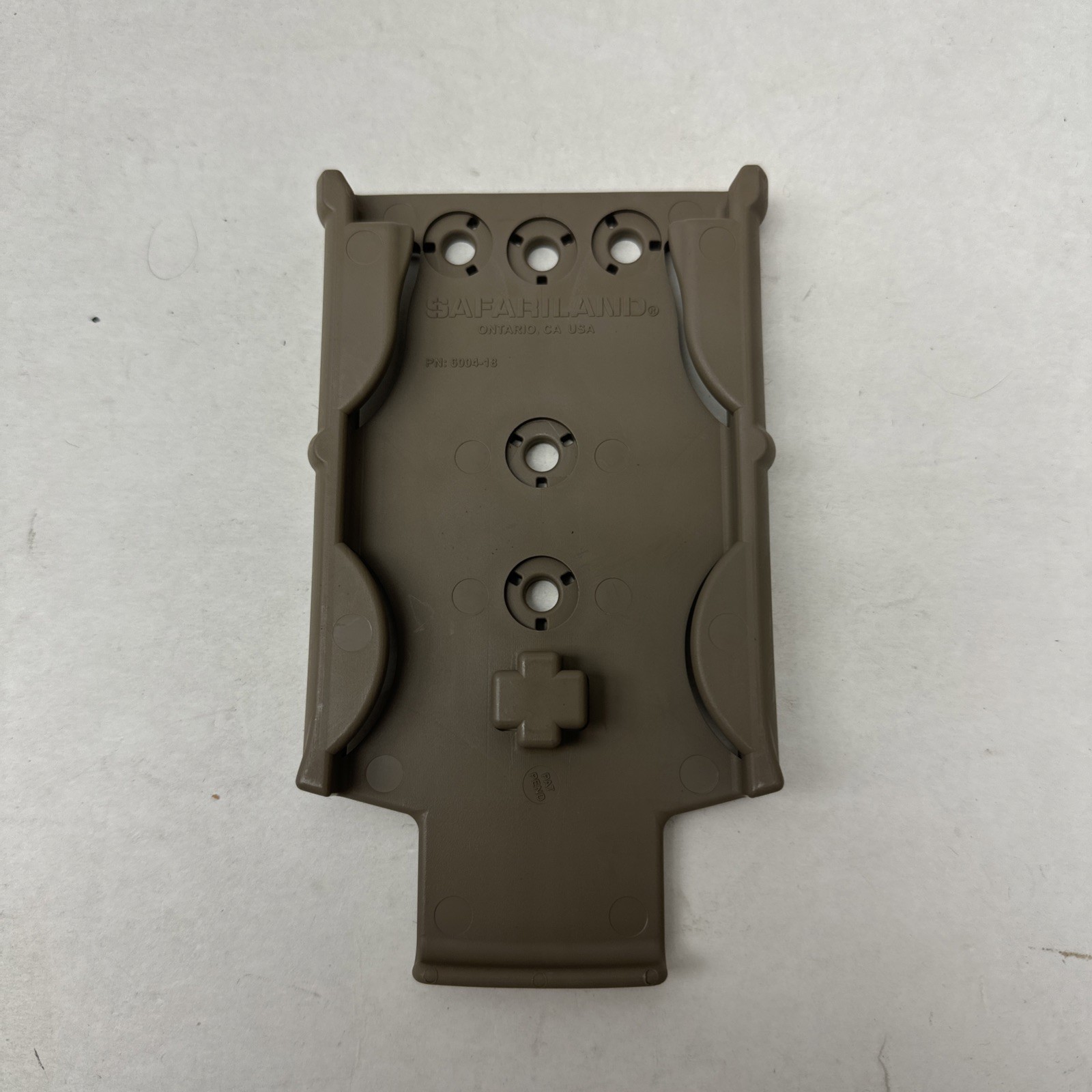 Safariland Molle Accessory Mount MLS Quick Attachment Receiver Only FDE