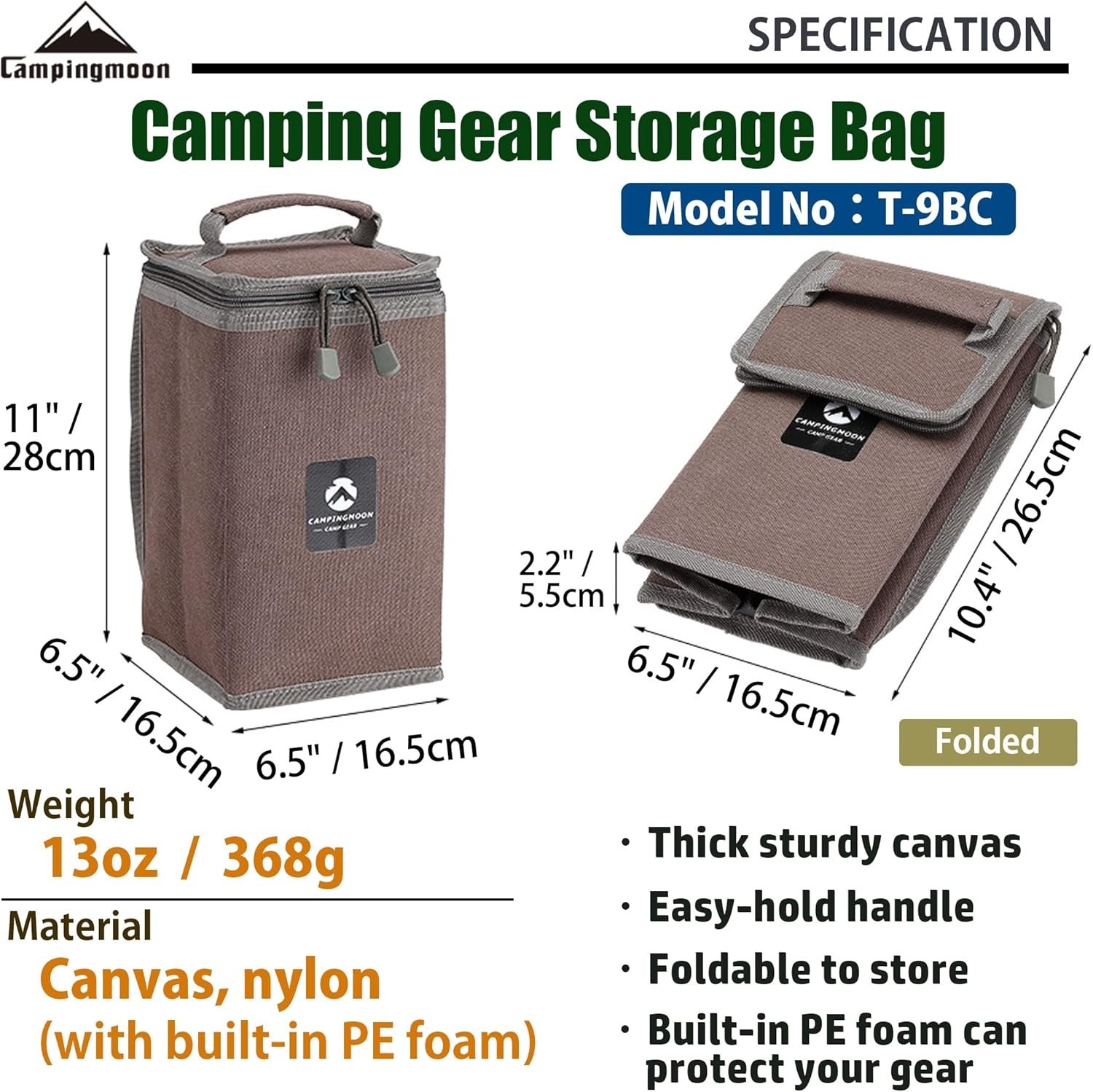 VersaGuard Camping Lantern & Gear Storage Case