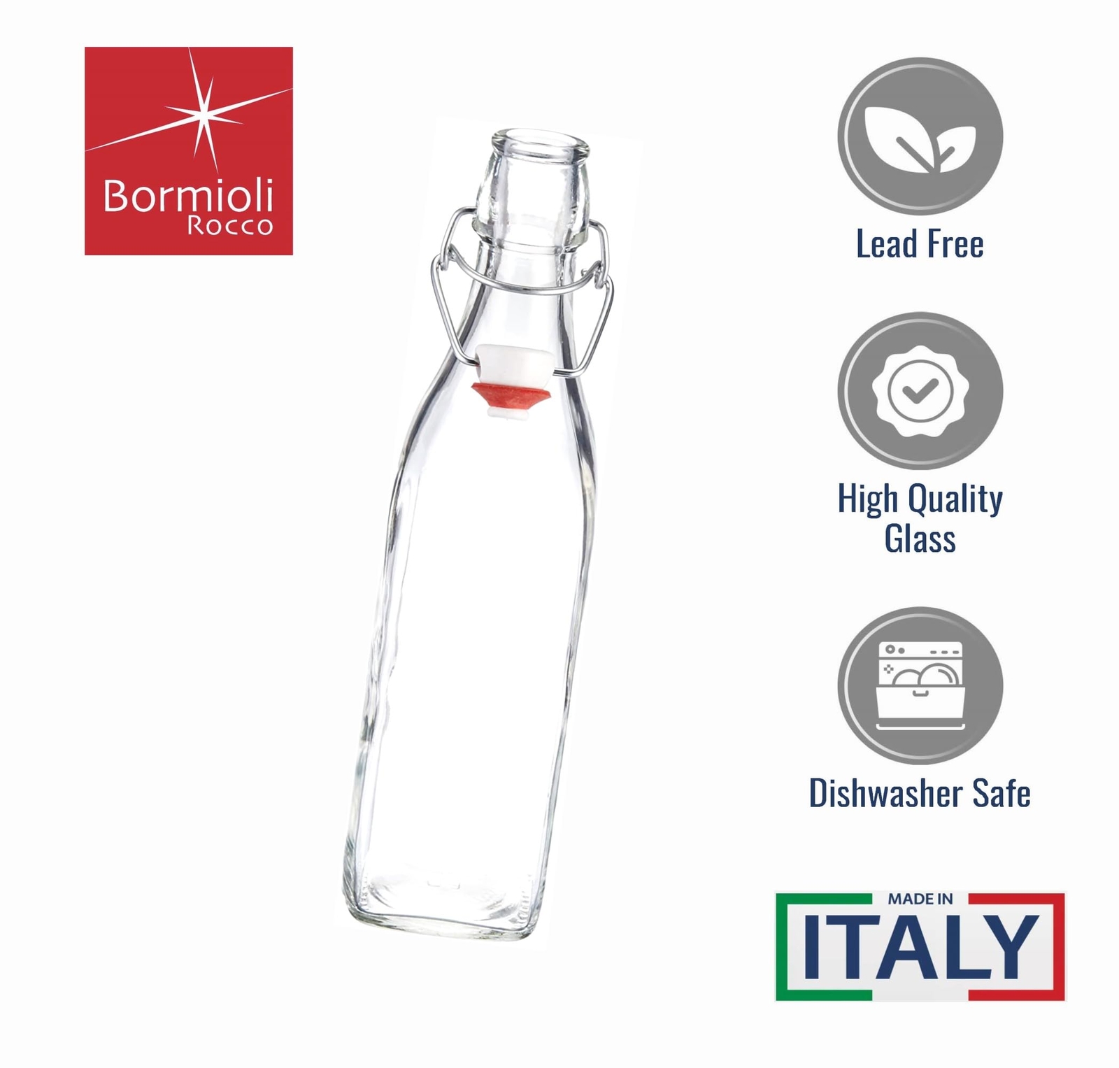 Square Swing Bottle 33.75 Ounce