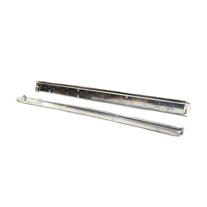 1955 & 1956 Ford 2 Door Sill Scuff Plates - Brand New!!